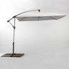 Shadow 2.5M Square Side Arm Parasol For Patio & Garden Choice Of