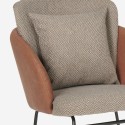 Modern rocking chair wood armchair living room cushion Supoles Sale
