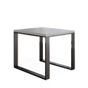 Extendable Dining Table 90x90-180cm White Tecno Libra Offers