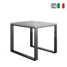 Extendable Dining Table 90x90-180cm White Tecno Libra On Sale