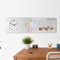 Loading Magnetic Chalkboard Wall Clock - Modern Design for Office or Kitchen Discounts