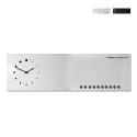 Loading Magnetic Chalkboard Wall Clock - Modern Design for Office or Kitchen Promotion