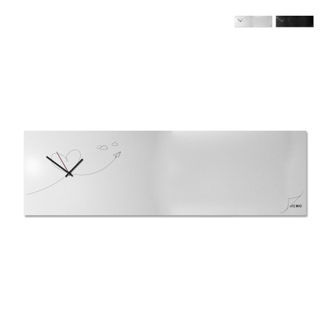 Magnetic wall clock office modern design Paper Plane Promotion