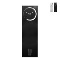 S-Enso Vertical Wall Clock with Magnetic Chalkboard and Calendar Design Promotion
