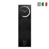 S-Enso Vertical Wall Clock with Magnetic Chalkboard and Calendar Design Offers