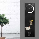 S-Enso Vertical Wall Clock with Magnetic Chalkboard and Calendar Design Catalog