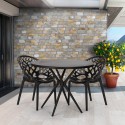 Polypropylene round table 80cm garden kitchen bar restaurant Gang 80 Catalog