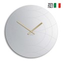 Elegance Modern Round Gold Wall Mirror Clock On Sale