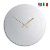 Elegance Modern Round Gold Wall Mirror Clock On Sale