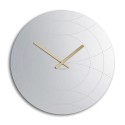 Elegance Modern Round Gold Wall Mirror Clock Offers