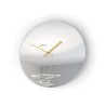Elegance Modern Round Gold Wall Mirror Clock Sale