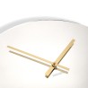 Elegance Modern Round Gold Wall Mirror Clock Discounts