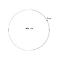 Elegance Modern Round Gold Wall Mirror Clock Catalog