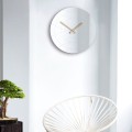 Elegance Modern Round Gold Wall Mirror Clock Promotion