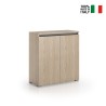 Multipurpose cupboard kitchen entrance living room 3 shelves wood On Sale