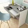 Modern Home Office Smart Working Desk with Drawer, 80x40 cm Discounts