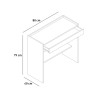 Modern Home Office Smart Working Desk with Drawer, 80x40 cm Catalog