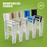 Folding beach chair portable aluminium textilene Regista Gold 