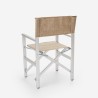 2 Folding beach chairs portable aluminium textilene Regista Gold Price