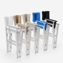 2 Folding beach chairs portable aluminium textilene Regista Gold 