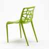 Antiuv polypropylene chairs modern design Gelateria Connubia for kitchens and bars Model