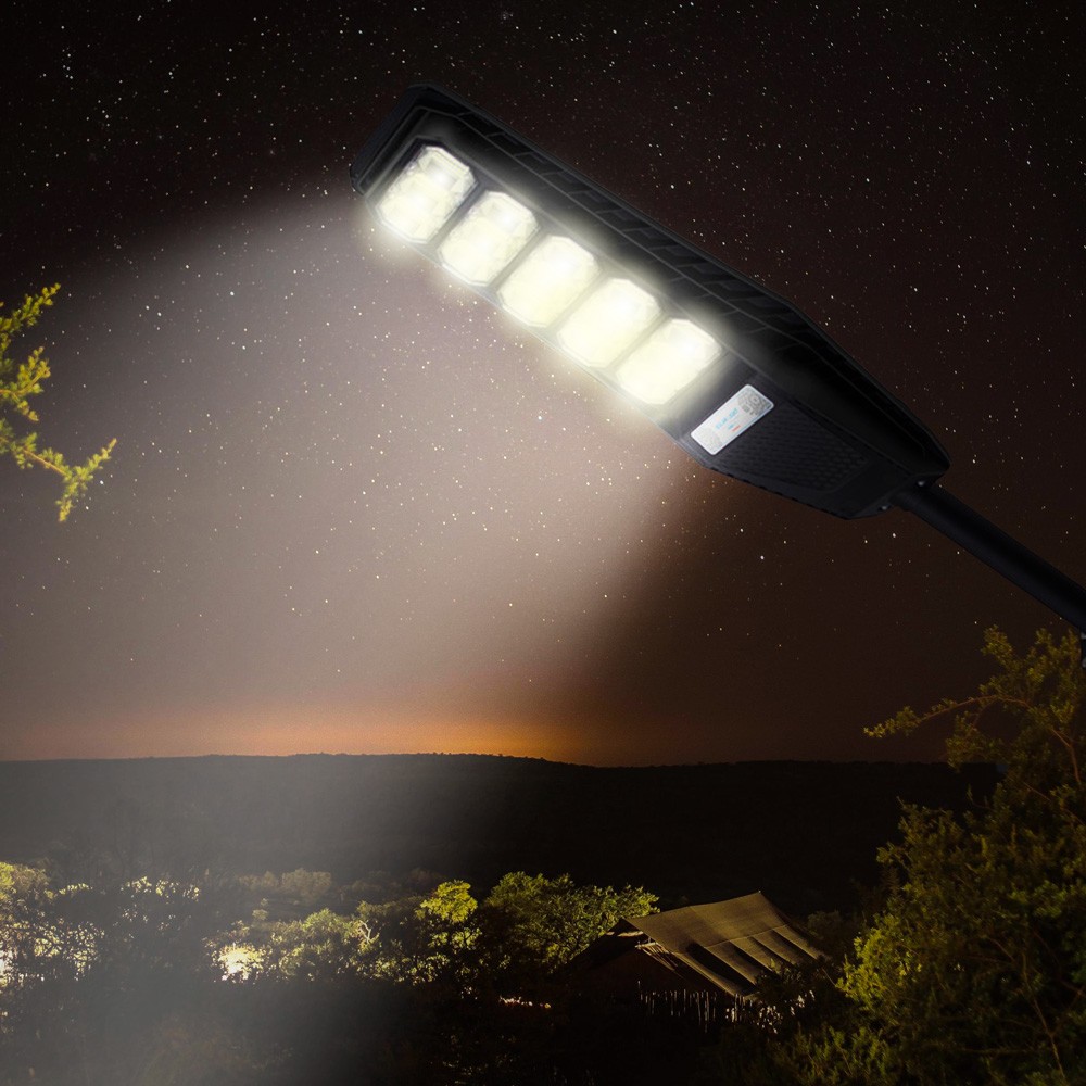 Solar street light LED 300W remote control bracket side sensor Solis XL