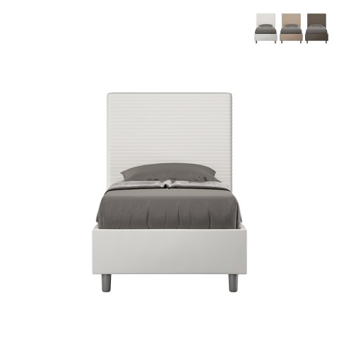 Focus S modern children's room single bed 80x190 headboard container Promotion