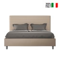 Focus M modern leatherette 160x190 storage double bed Cost