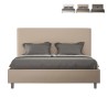 Focus M1 modern leatherette double bed 160x200 container Measures