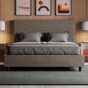 Focus M2 modern leatherette 170x190 double bed with storage unit Bulk Discounts
