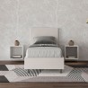 Modern slatted storage single bed 80x190 slats children's room Adele S Bulk Discounts