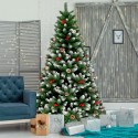 Artificial Christmas tree 180 cm with included decorations Bergen On Sale