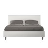 Adele M modern leatherette 160x190 double bed with storage box Sale