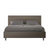 Adele M1 modern leatherette double bed 160x200 with storage box Sale