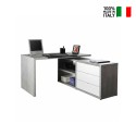 Modern Design Computer Office Corner Desk Writing Study Table File Cabinet 140x150cm Schema On Sale
