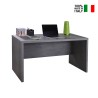 Modern Design Computer Office Desk Study Table Wooden Cement Effect Pratico On Sale