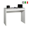 Design rectangular desk 100x40cm with white drawer for office and study Sidus On Sale