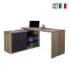 Corner desk 150x120cm modern design wood office study Alameda On Sale