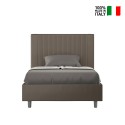 120x190 leatherette French bed 120x190 Goya P Cost