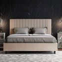Modern leatherette double bed 160x190 Goya M Bulk Discounts