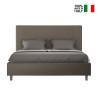 Goya M1 modern leatherette 160x200 double bed with storage box Choice Of