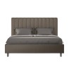 Agueda M modern leatherette double container bed 160x190 Model