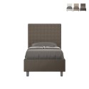 Sunny S Children's Single Bed with Storage 80x190 Modern Faux Leather Catalog