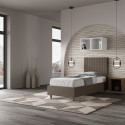 Sunny S Children's Single Bed with Storage 80x190 Modern Faux Leather Characteristics
