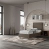 Sunny S Children's Single Bed with Storage 80x190 Modern Faux Leather Characteristics
