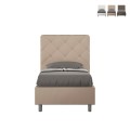Priya S1 Upholstered Single Bed with Storage 90x200 for Kids' Room Promotion