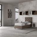 Priya S1 Upholstered Single Bed with Storage 90x200 for Kids' Room Characteristics