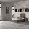 Priya S1 Upholstered Single Bed with Storage 90x200 for Kids' Room Characteristics