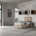 Single bed with storage box base 100x200 bedroom Priya S2 Discounts